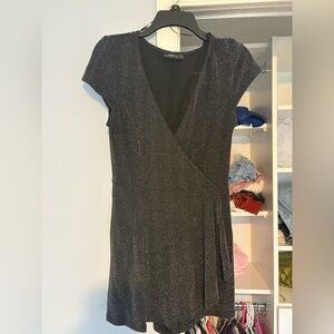 Zara sparkly romper | size S